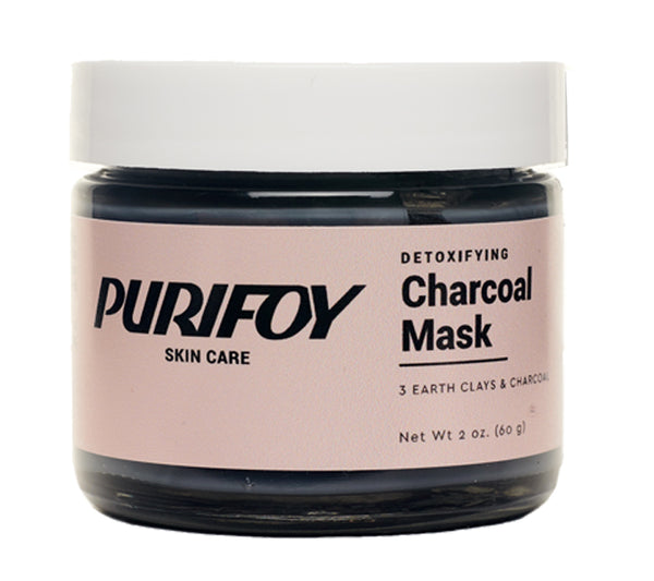 DETOXIFYING CHARCOAL MASK - Purifoy Skin Care